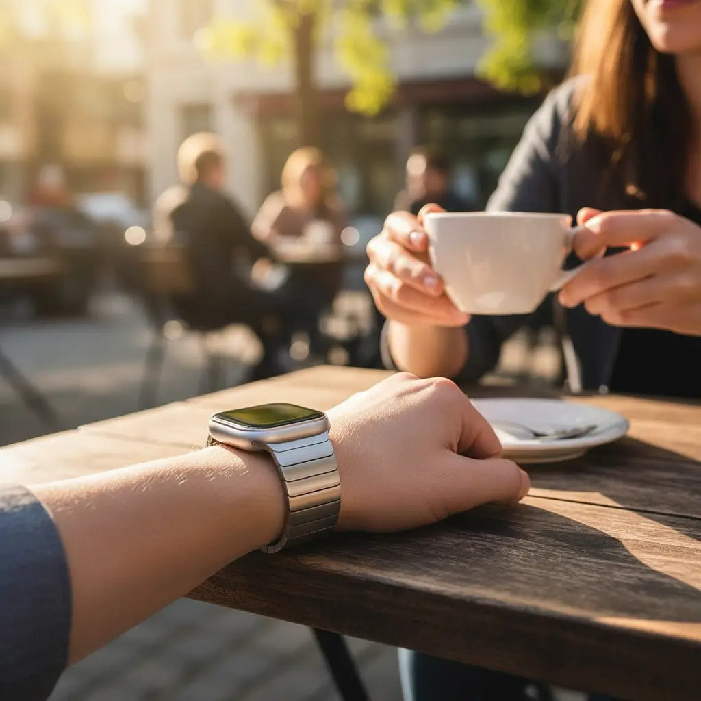 Bracelet Acier Pour Apple Watch Premium